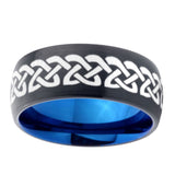 10mm-Celtic-Knot-Love-Dome-Tungsten-Carbide-Blue-Engagement-Ring