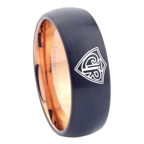 10mm-CTR-Design-Dome-Tungsten-Carbide-Rose-Gold-Promise-Rings