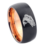 10mm-Fishing-Dome-Tungsten-Rose-Gold-Custom-Ring-for-Men