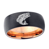 10mm-Fishing-Dome-Tungsten-Rose-Gold-Custom-Ring-for-Men