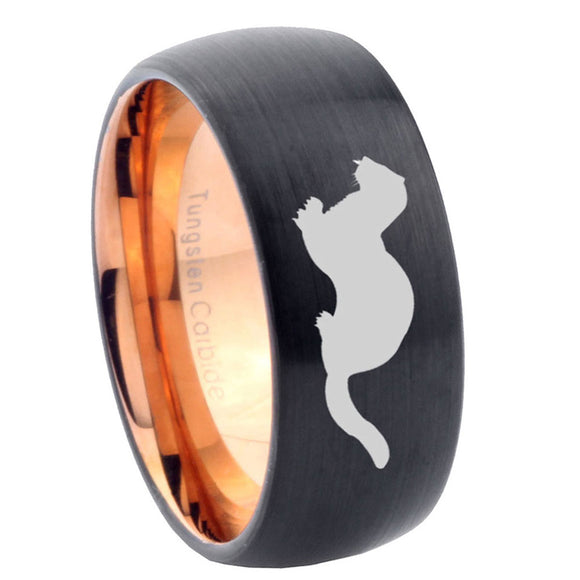 10mm-Otter-Dome-Tungsten-Rose-Gold-Custom-Ring-for-Men