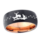 10mm-Deer-Hunting-Dome-Tungsten-Rose-Gold-Custom-Ring-for-Men