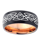 10mm-Celtic-Braided-Dome-Tungsten-Rose-Gold-Custom-Ring-for-Men