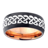 8mm-Celtic-Knot-Love-Dome-Tungsten-Carbide-Rose-Gold-Anniversary-Ring