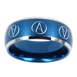 10mm-Atheist-Design-Dome-Brushed-Blue-2-Tone-Tungsten-Mens-Ring