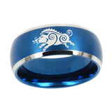 8mm-Wild-Boar-Dome-Brushed-Blue-2-Tone-Tungsten-Mens-Promise-Ring