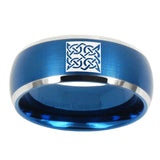 8mm-Celtic-Design-Dome-Brushed-Blue-2-Tone-Tungsten-Carbide-Promise-Ring
