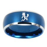 8mm-Hatchet-Man-Dome-Brushed-Blue-2-Tone-Tungsten-Carbide-Mens-Anniversary-Ring