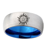 6, 8mm Supernatural Dome Blue Silver Tungsten Price