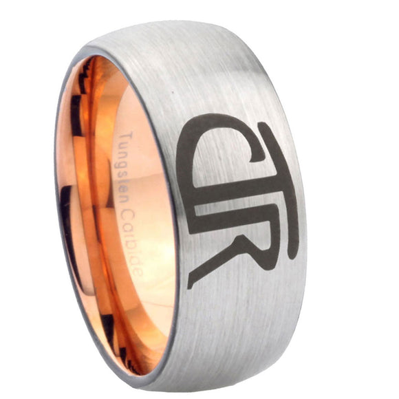 8mm-CTR-Dome-Tungsten-Carbide-Rose-Gold-Anniversary-Ring