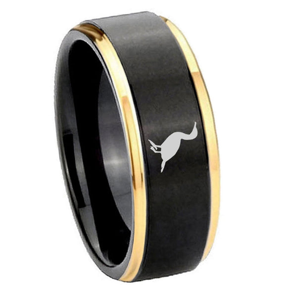 8mm-Cormorant-Gold-Step-Edges-Tungsten-Carbide-Mens-Wedding-Ring