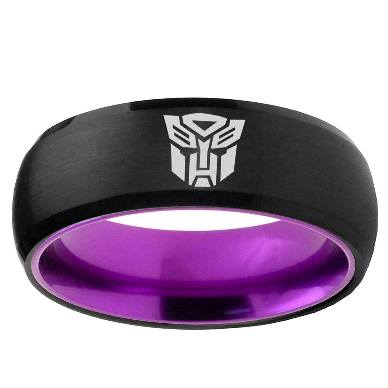Transformers Autobot Dome Black Purple Coolest Men Bands