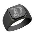 Stainless-Steel-Signet-Rings,-Royal-Font-Initial-D,-Monogram-Mens-Wedding-Band