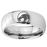 8mm Thundercat Mirror Dome Tungsten Carbide Wedding Engagement Ring