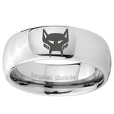 10mm Maximal Mirror Dome Tungsten Carbide Mens Anniversary Ring