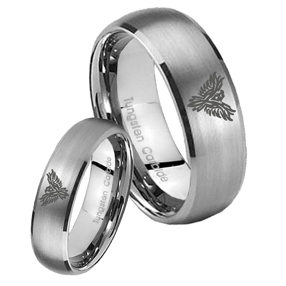 The cowboy deals tungsten ring