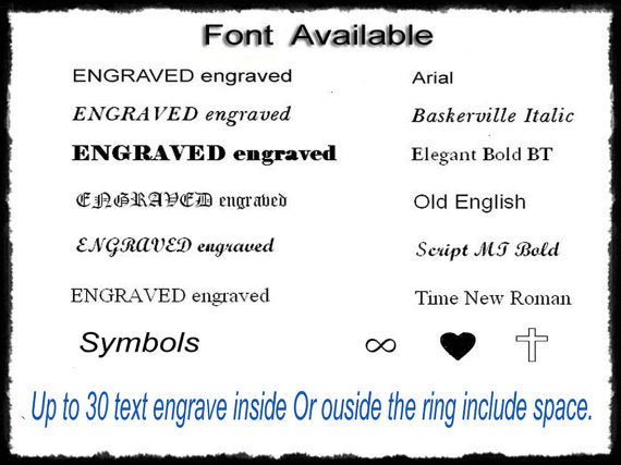 Inside Text Engraving Service